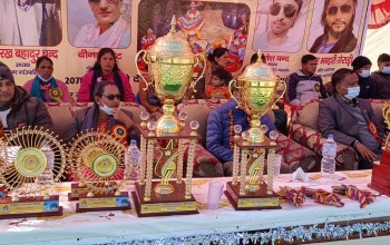 बैतडीको पञ्चेश्वरमा जारी भलिबलमा आज ५ खेल सम्पन्न 